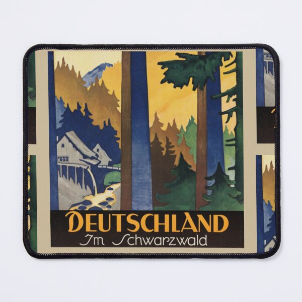 Artikelvorschau, Deutschland im Schwarzwald entworfen und verkauft von wanderlustPRNTS.