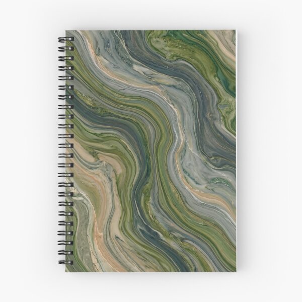 Item preview, Moss and Rock Marble Pattern for Calming Spaces & Anxiety Support designed and sold by SanctuaryTheory.