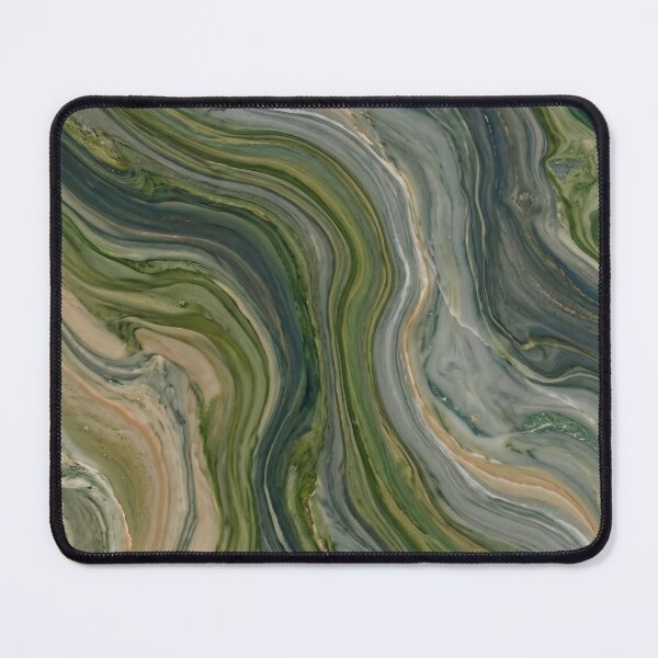 Item preview, Moss and Rock Marble Pattern for Calming Spaces & Anxiety Support designed and sold by SanctuaryTheory.