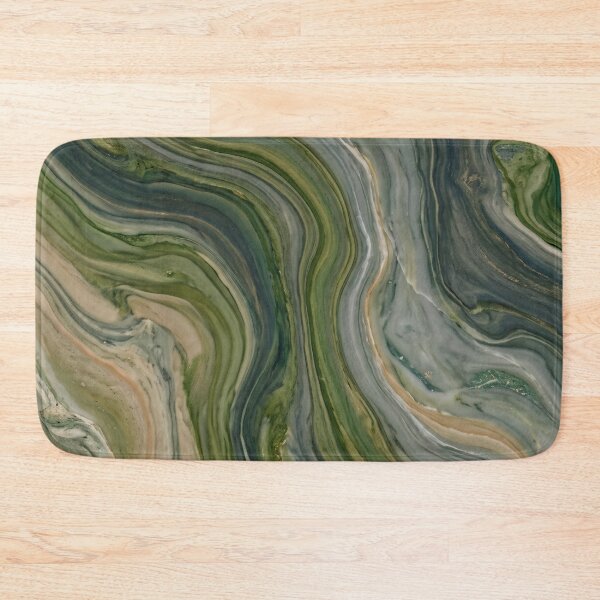 Item preview, Moss and Rock Marble Pattern for Calming Spaces & Anxiety Support designed and sold by SanctuaryTheory.