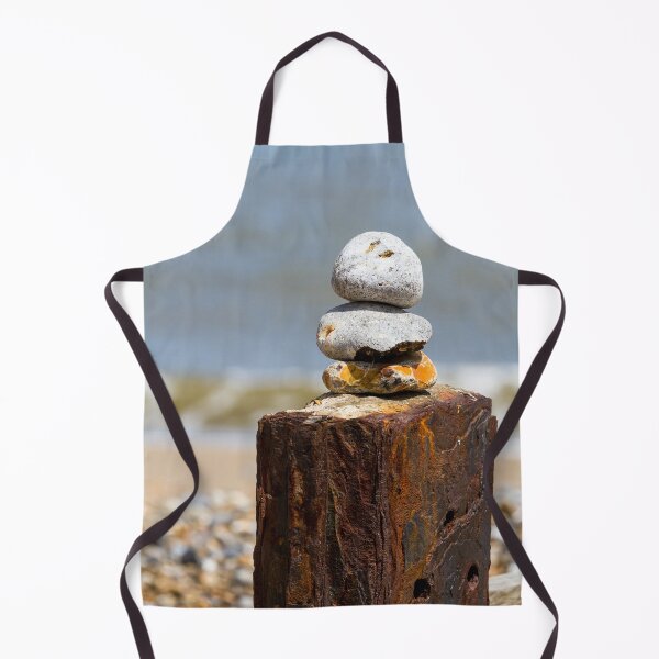 Artikelvorschau, Steinhaufen am Strandpfosten entworfen und verkauft von Jane Stanley Photography.