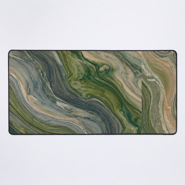 Item preview, Moss and Rock Marble Pattern for Calming Spaces & Anxiety Support designed and sold by SanctuaryTheory.