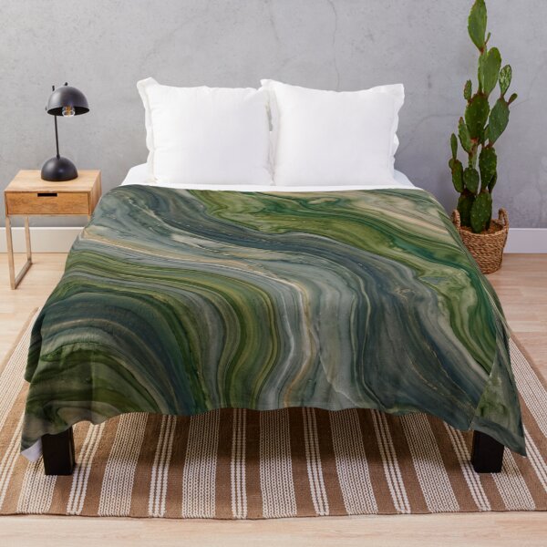 Item preview, Moss and Rock Marble Pattern for Calming Spaces & Anxiety Support designed and sold by SanctuaryTheory.