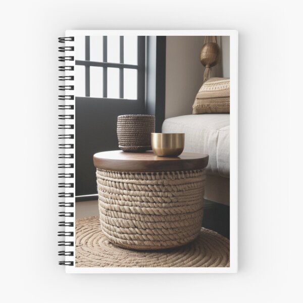 Item preview, Interior Design - Woven Side Table, Bohemian Style designed and sold by Reverso-Design.