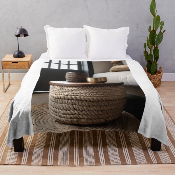 Item preview, Interior Design - Woven Side Table, Bohemian Style designed and sold by Reverso-Design.