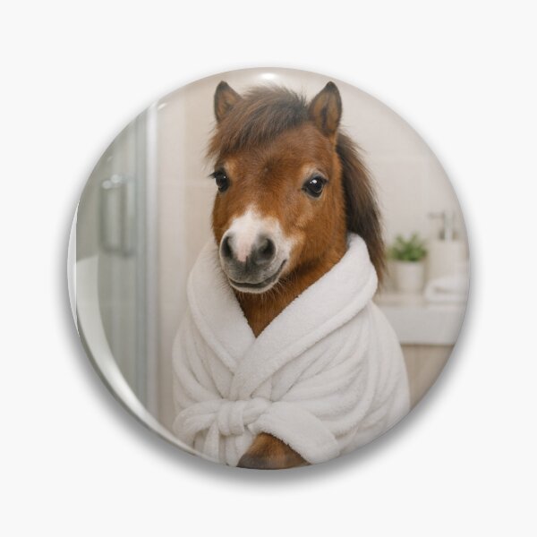 Item preview, Cozy Bathrobe Miniature Horse designed and sold by Sillytoe.