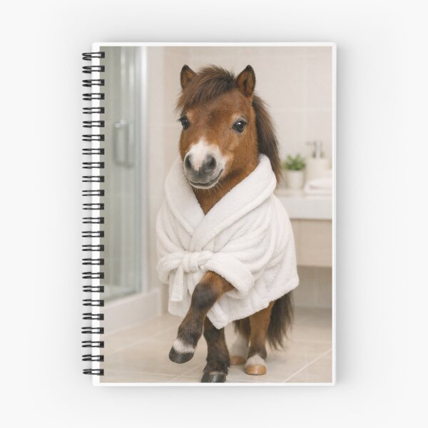 Item preview, Cozy Bathrobe Miniature Horse designed and sold by Sillytoe.