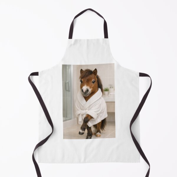 Item preview, Cozy Bathrobe Miniature Horse designed and sold by Sillytoe.