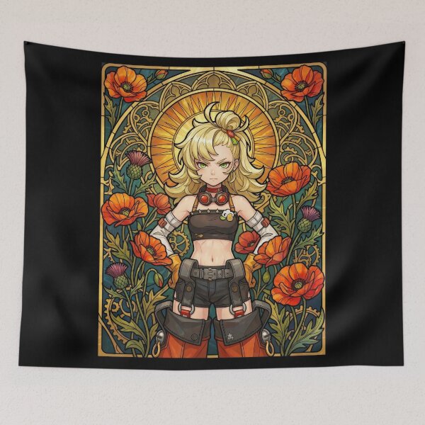 Item preview, Stained Glass Piper Wheel designed and sold by Thunderbelts.
