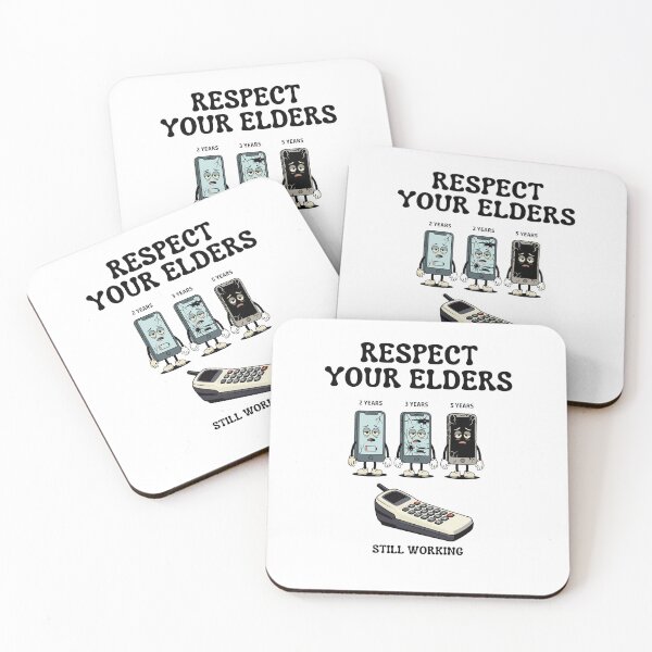 Item preview,  Respect Your Elders Phone  Kaypad Mobilephone designed and sold by AleksandraJac05.