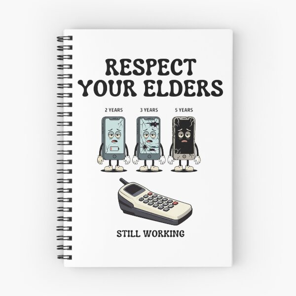 Item preview,  Respect Your Elders Phone  Kaypad Mobilephone designed and sold by AleksandraJac05.