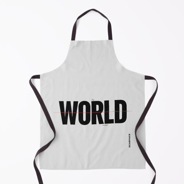 Item preview, Scarface The World Is Yours Swiss Typography Art designed and sold by Enea Kelo.