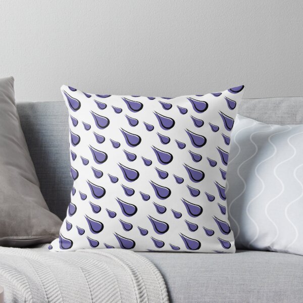 Item preview, Purple Iris Drops Black Tracing Sticker  designed and sold by Rolographics1.