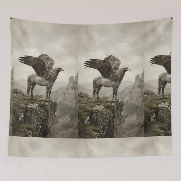 Item preview, Cliffwatch Guardian — The Ancient Sky Stallion designed and sold by TreatLLC.