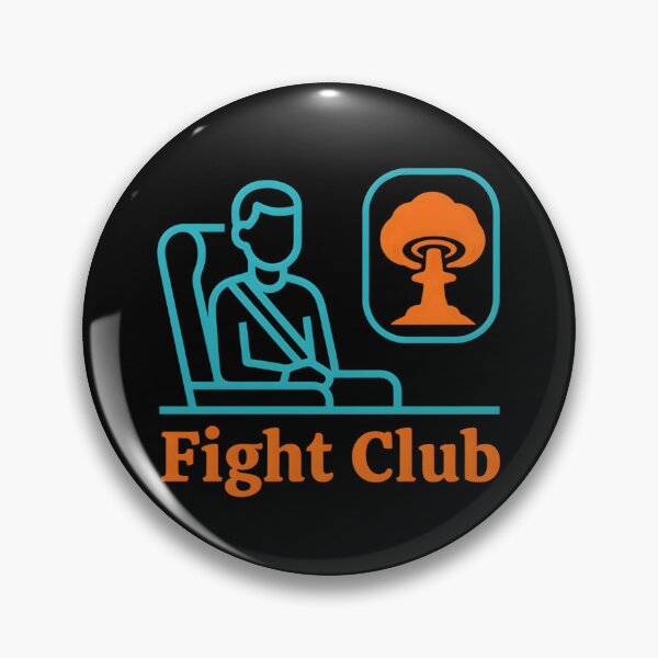 Item preview, Fight Club Airplane Window Mushroom Cloud Safety Card designed and sold by Enea Kelo.