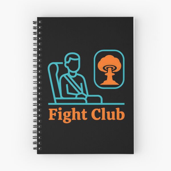 Item preview, Fight Club Airplane Window Mushroom Cloud Safety Card designed and sold by Enea Kelo.