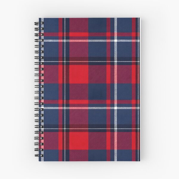 Item preview, Modern Plaid – Navy & Crimson Harmony designed and sold by FilBlue.