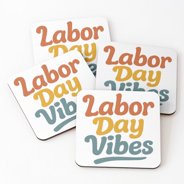 Item preview, Labor Day Vibes Retro Typography | Vintage Workers Holiday Design designed and sold by KAM-KAM-STORE.