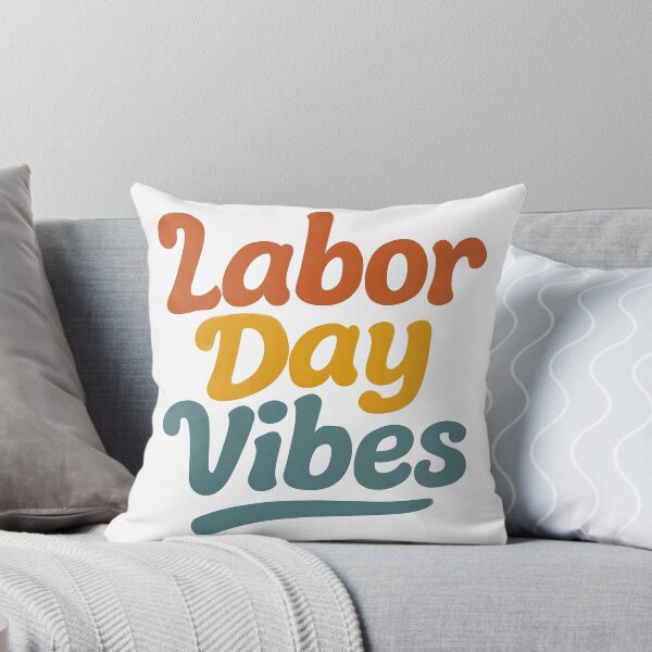 Item preview, Labor Day Vibes Retro Typography | Vintage Workers Holiday Design designed and sold by KAM-KAM-STORE.