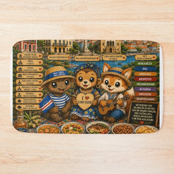 Item preview, Cape Verde Praia – Sun, Sea and Morabeza designed and sold by Cifi64.