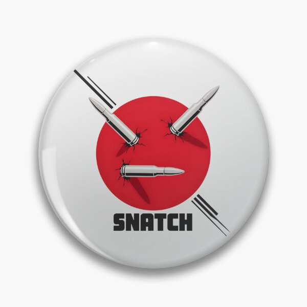 Item preview, Snatch Movie Bullets Red Circle Constructivist Art designed and sold by Enea Kelo.