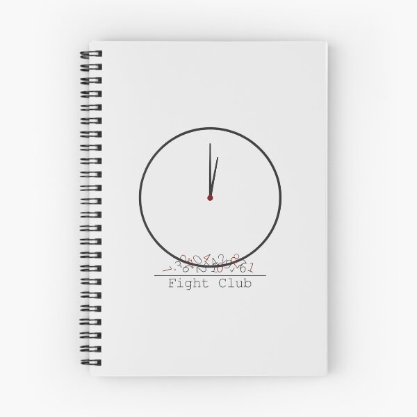 Item preview, Fight Club Clock Falling Numbers Time Bureaucracy Art designed and sold by Enea Kelo.