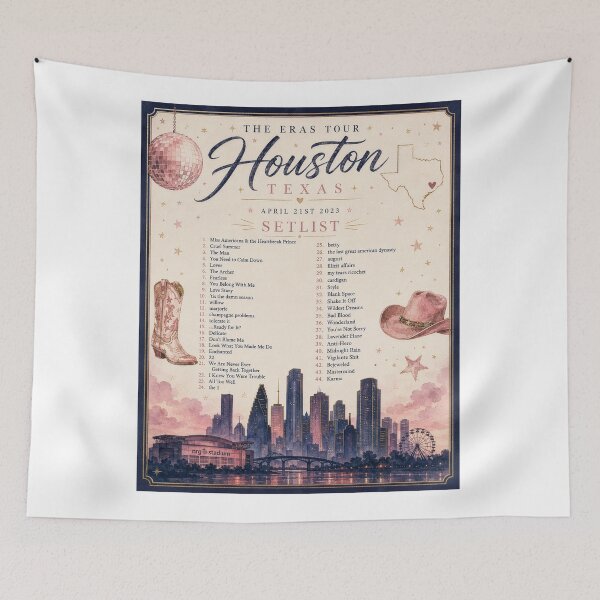 Item preview, Houston Texas Eras Night 1 Inspired Setlist designed and sold by AndyGordon125.