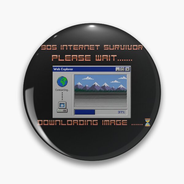Item preview, Loading Since 1995 - Funny 90s Internet Nostalgia Retro Design designed and sold by Ink & Highlands.