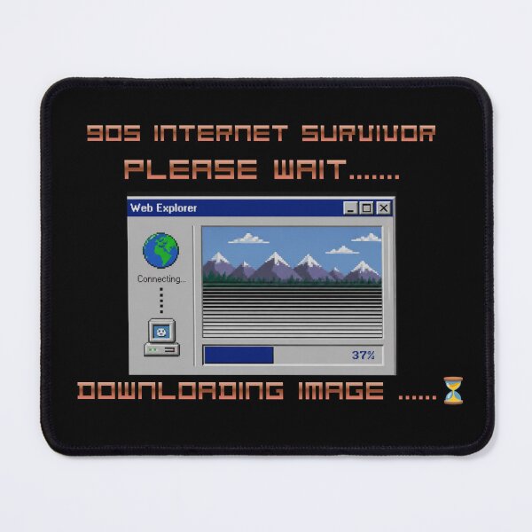 Item preview, Loading Since 1995 - Funny 90s Internet Nostalgia Retro Design designed and sold by Ink & Highlands.