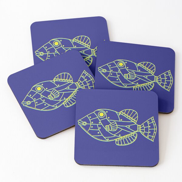 Item preview, Hubble el Robo-Humuhumunukunukuapua'a designed and sold by fishbirdstudios.