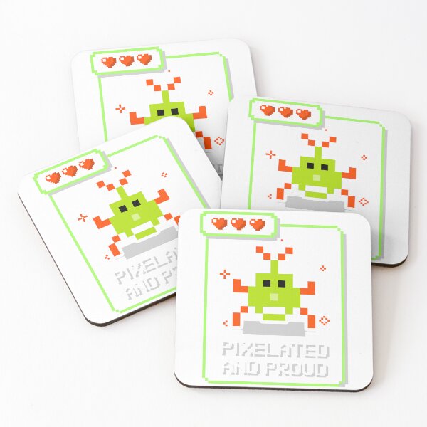 Item preview, Pixelated and Proud retro gaming designed and sold by SquatchPrintsCo.