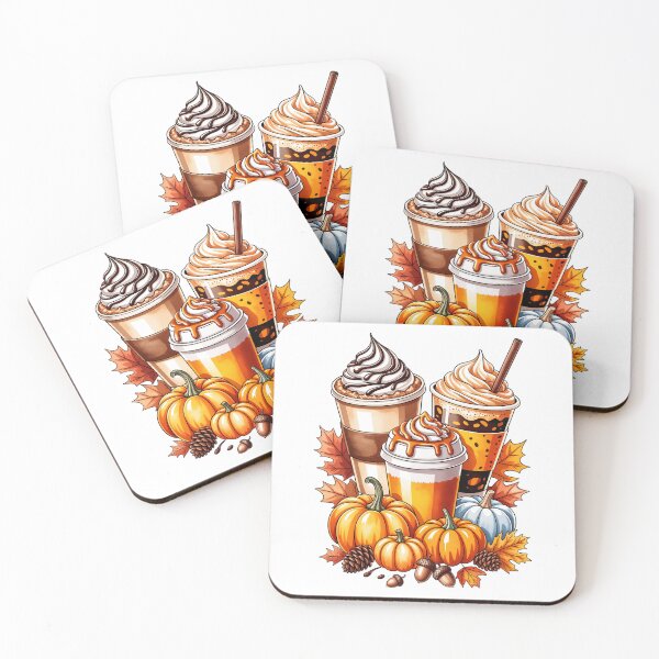 Item preview, Autumn Pumpkin Spice Drinks designed and sold by jkrphoto.