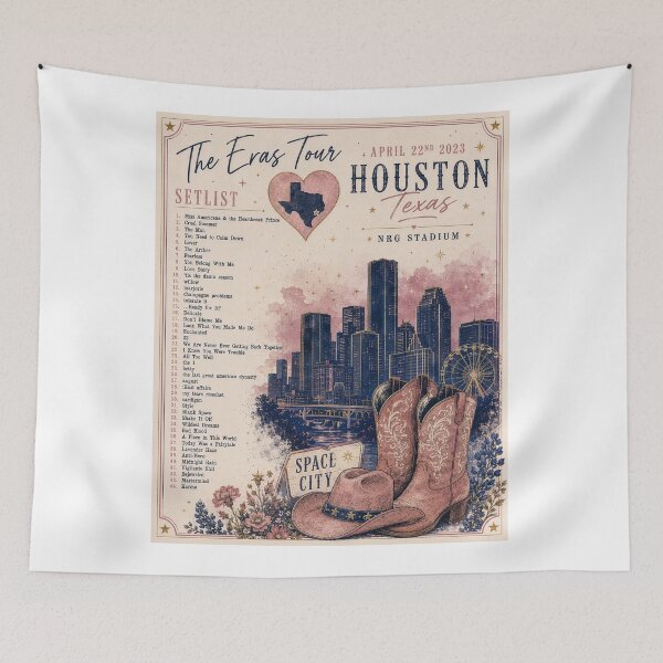 Item preview, Taylor Swift Houston Texas Eras Tour Night 2 Inspired Setlist designed and sold by AndyGordon125.
