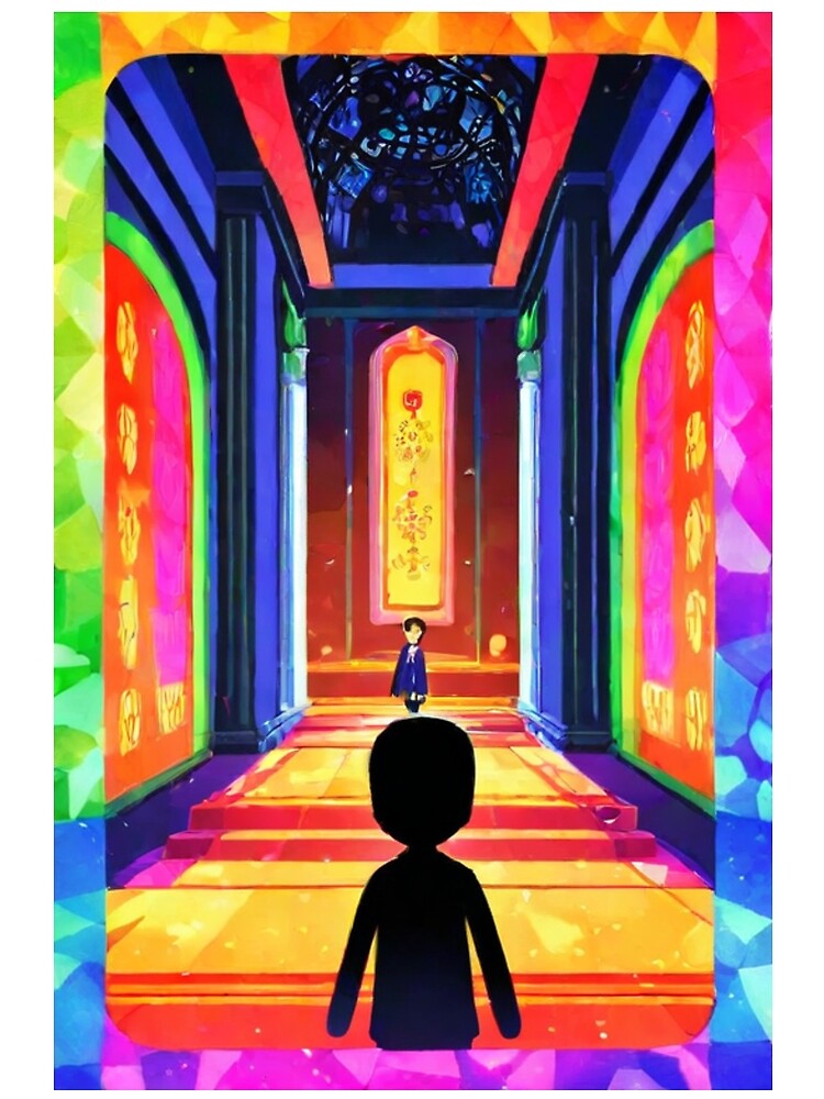 Thumbnail 3 von 3, Tuch, Pop Culture - Immersive Scene, Contemporary Japanese Mural Art Blending Nostalgia and Modernity designt und verkauft von Reverso-Design.