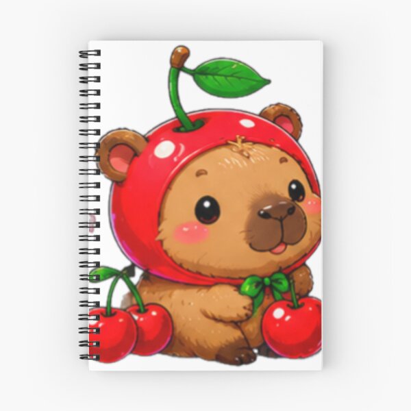 Item preview, Cherry Bear Kawaii Sticker designed and sold by DailyDoodlesBySumbul.