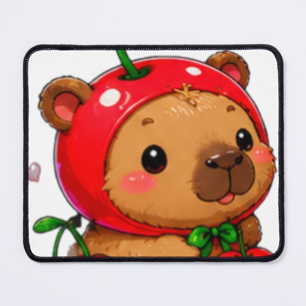Item preview, Cherry Bear Kawaii Sticker designed and sold by DailyDoodlesBySumbul.