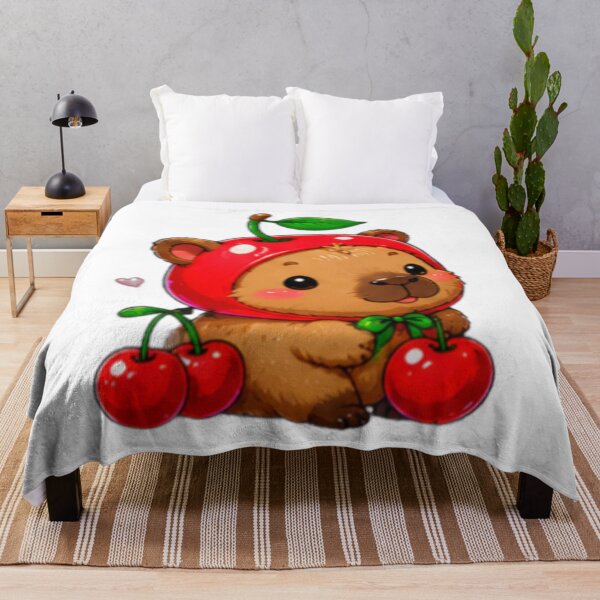 Item preview, Cherry Bear Kawaii Sticker designed and sold by DailyDoodlesBySumbul.