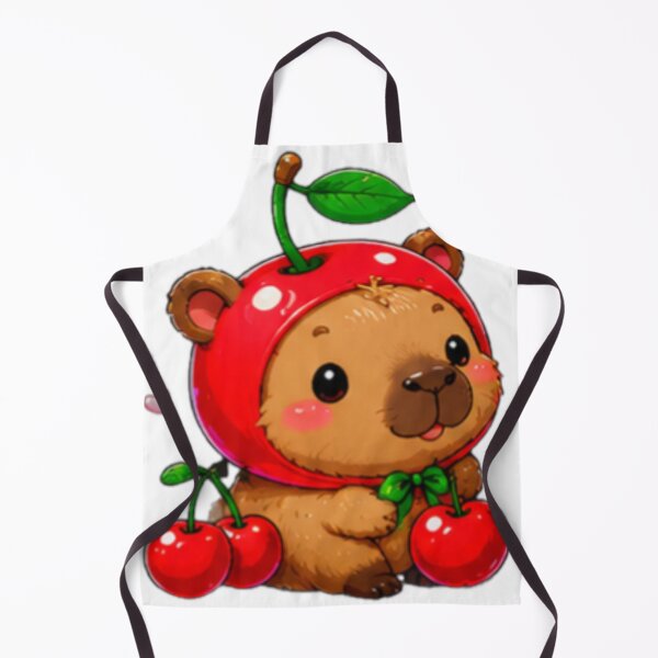 Item preview, Cherry Bear Kawaii Sticker designed and sold by DailyDoodlesBySumbul.