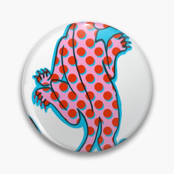 Item preview, Pink leopard with red polka dots  designed and sold by beesocks.