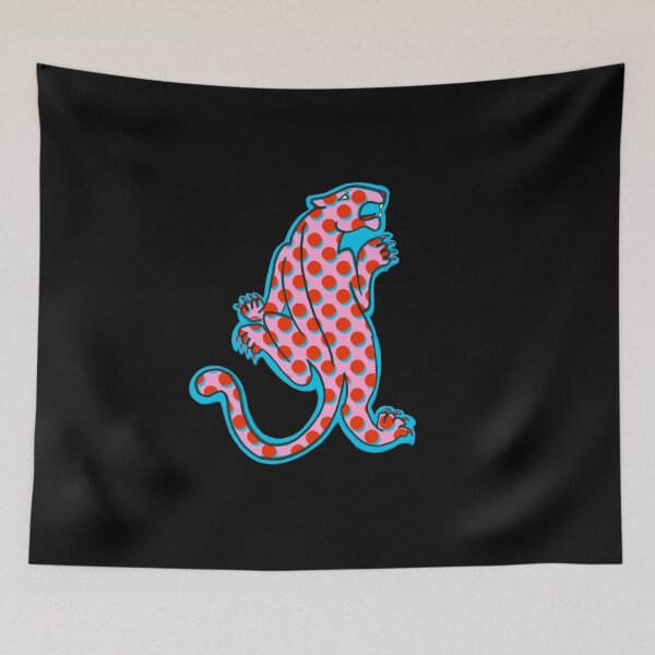 Item preview, Pink leopard with red polka dots  designed and sold by beesocks.