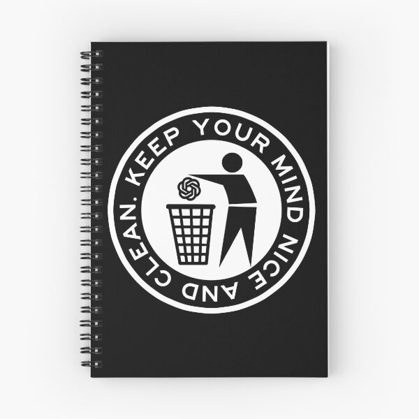 Item preview, keep your mind nice and clean (anti ai) designed and sold by remerasnerdas.