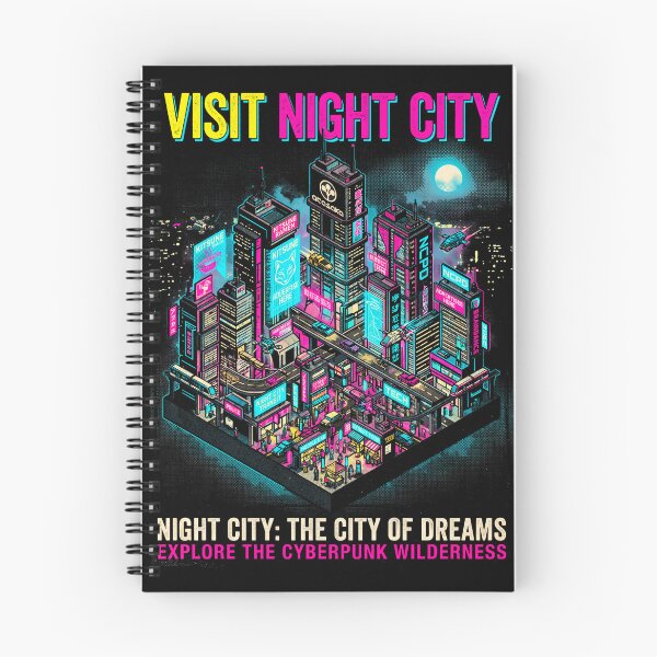 Item preview, NIGHT CITY — CYBERPUNK DISTRICT designed and sold by AtlasofLegends.