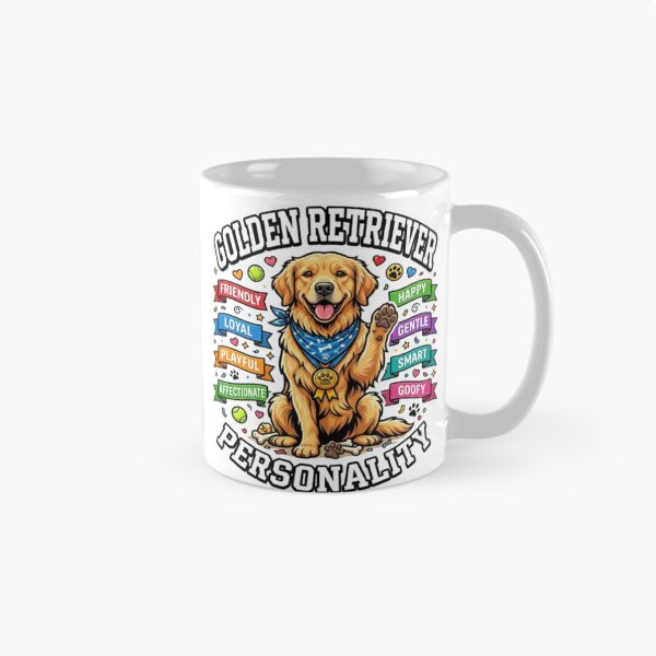 Item preview, Golden Retriever Personality designed and sold by ClaussShop.