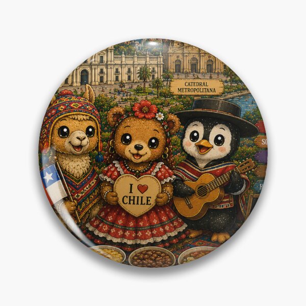 Item preview, Santiago, Chile – Mountain Range, Culture and Traditions designed and sold by Cifi64.