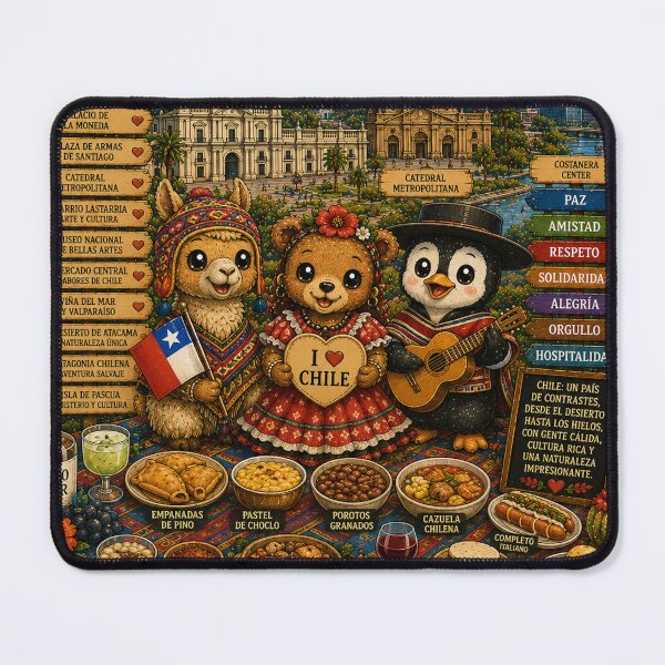 Item preview, Santiago, Chile – Mountain Range, Culture and Traditions designed and sold by Cifi64.