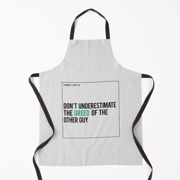 Item preview, Scarface Greed of the Other Guy Brutalist Typography designed and sold by Enea Kelo.