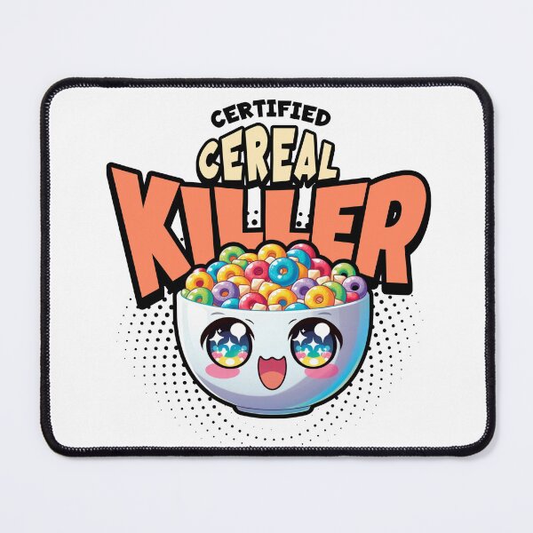 Item preview, Certified Cereal Killer Cute Kawaii Design designed and sold by RahniNM.