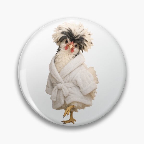 Item preview, Bathrobe Polish Chicken designed and sold by Sillytoe.