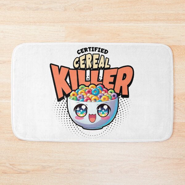 Item preview, Certified Cereal Killer Cute Kawaii Design designed and sold by RahniNM.