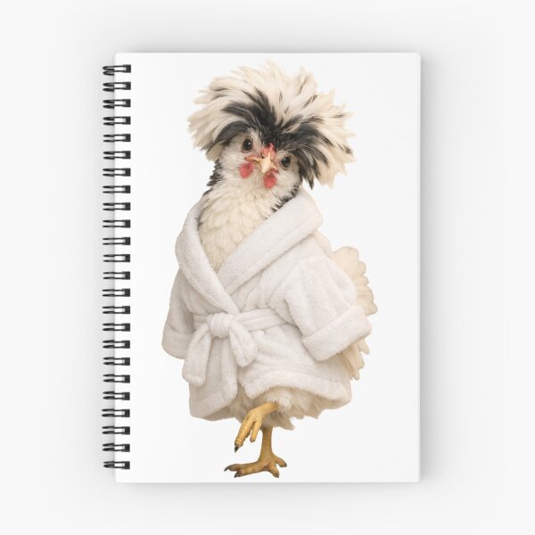 Item preview, Bathrobe Polish Chicken designed and sold by Sillytoe.